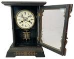 Pendule - Junghans - Glas, Hout, Messing - 1950-1960, Antiek en Kunst