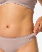 HEMA Damesstring second skin micro beige, Kleding | Dames, Verzenden, Beige