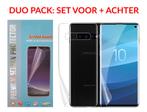 SET 2 STUKS Galaxy S10 Plus Premium 3D Folie Screen + Back P, Telecommunicatie, Mobiele telefoons | Hoesjes en Frontjes | Samsung