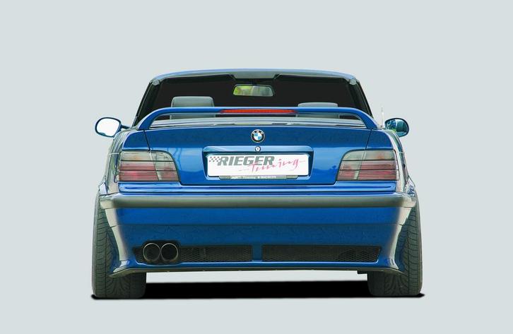 Rieger achterspoiler zwaard | 3-Serie E36 - Coupé, Cabrio, L, Auto-onderdelen, Carrosserie en Plaatwerk, Nieuw, BMW, Verzenden