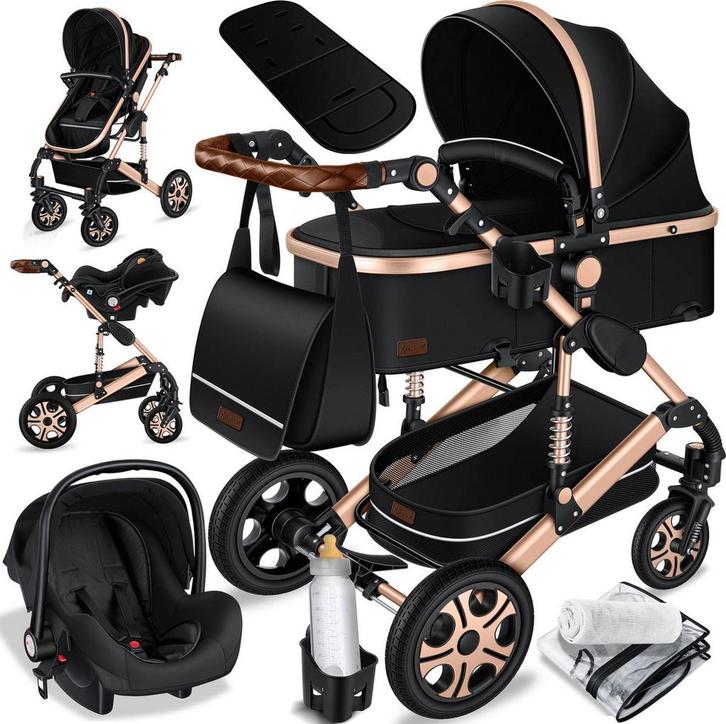 Kinderwagen 3 in 1 - Buggy - Wandelwagen - Kinderbuggy - Cha, Kinderen en Baby's, Kinderwagens en Combinaties, Zo goed als nieuw