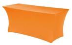 Buffettafel hoes oranje afmeting 183x76x73 cm - tafelhoes, 50 tot 100 cm, Nieuw, Overige materialen, 150 tot 200 cm