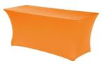 Buffettafel hoes oranje afmeting 183x76x73 cm - tafelhoes, Overige materialen, Nieuw, 150 tot 200 cm, Rechthoekig