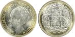 Koningin Wilhelmina 25 cent 1941 MS65 PCGS gecertificeerd, Postzegels en Munten, Munten | Nederland, Verzenden, Zilver, 25 cent