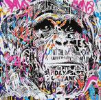 Jo Di Bona (1975) - Untitled (Pop Graffiti Monkeys)