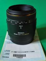 Sigma 50mm f/2.8 EX DG Macro Cameralens, Nieuw