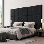 Gestoffeerde wandpanelen Carpino set van 3 stof 60x30 cm zwa, Doe-het-zelf en Verbouw, Platen en Panelen, Verzenden, Nieuw