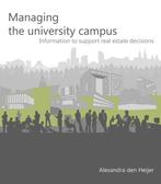Managing the university campus 9789059724877 A.C. den Heijer, Verzenden, Gelezen, A.C. den Heijer