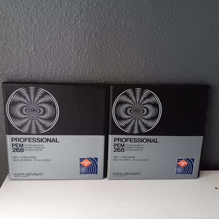 Agfa Gevaert - Professioneel PEM 268 Reel-to-reel audio, Audio, Tv en Foto, Radio's
