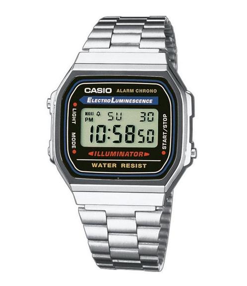 Casio Vintage Iconic A168WA-1YES Unisex Horloge 36,3 mm -, Sieraden, Tassen en Uiterlijk, Horloges | Dames, Verzenden