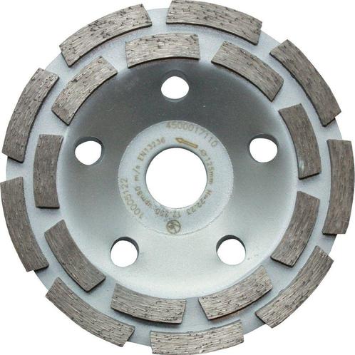 Promat diamantslijpkom 2rij - 100mm - voor beton en graniet, Doe-het-zelf en Verbouw, Gereedschap | Zaagmachines, Ophalen of Verzenden