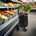 3in1 boodschappentrolley - 56 Liter - Zwart, Huis en Inrichting, Verzenden, Nieuw