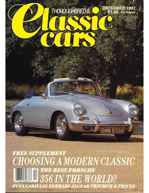 1987 THOROUGHBRED & CLASSIC CARS 03 ENGELS, Boeken, Auto's | Folders en Tijdschriften