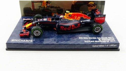 Minichamps 1:43 - Modelauto - Red Bull Racing Tag Heuer RB12, Hobby en Vrije tijd, Modelauto's | 1:5 tot 1:12