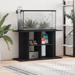 vidaXL Aquariumstandaard 100x40x60 cm bewerkt hout zwart, Verzenden, Nieuw