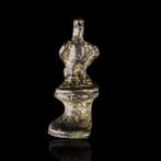 Oud-Romeins Legionairsebronzen adelaar op een podium (Zonder