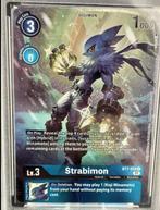Digimon - BT7 - Strabimon - Alternate Art Graded card - AP, Verzamelen, Nieuw