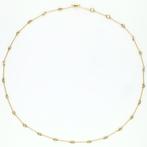 Halsketting - 14 karaat Geel goud, Sieraden, Tassen en Uiterlijk, Kettingen, Nieuw