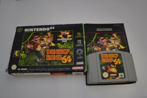 Donkey Kong 64 (N64 EUR CIB), Spelcomputers en Games, Games | Nintendo 64, Zo goed als nieuw, Verzenden