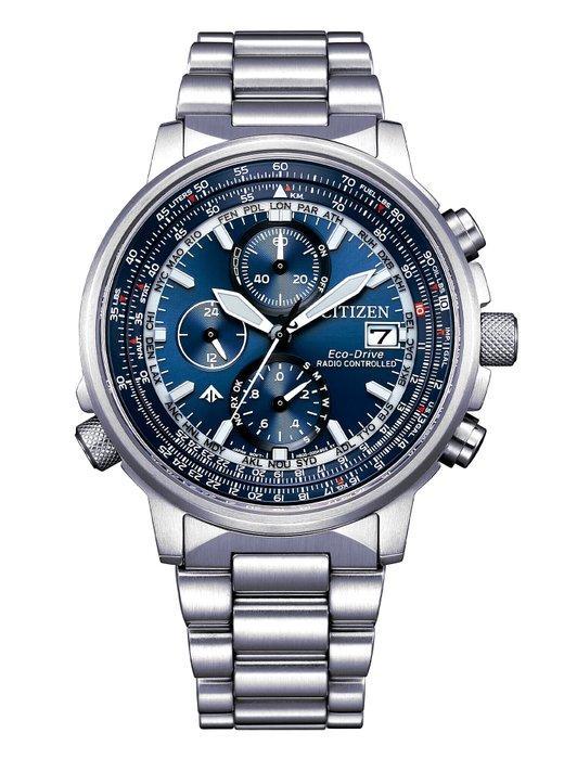 Citizen - Collezione Promaster SKY Crono Pilot Acciaio, Sieraden, Tassen en Uiterlijk, Horloges | Heren