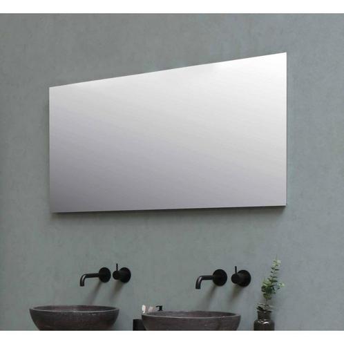 Badkamerspiegel BWS Salt 80x50 cm Op Houten Paneel, Doe-het-zelf en Verbouw, Sanitair, Bad, Nieuw, Ophalen of Verzenden