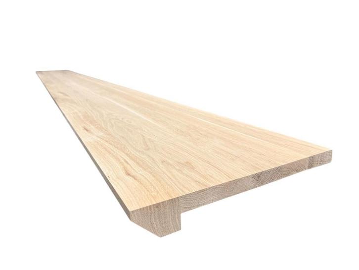 Eiken overzet vensterbanken met facet, Doe-het-zelf en Verbouw, Hout en Planken, Nieuw, Ophalen of Verzenden