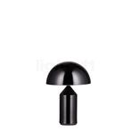 Oluce Atollo Tafellamp, zwart - ø¸25 cm - model 238