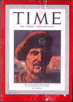 Cover Time Magazine1943 met Bernard Montgomery (lijst optie), Verzamelen, Militaria | Tweede Wereldoorlog, Verzenden, Foto of Poster