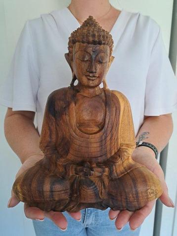 Mediterende Buddha - Beeld - Indonesië (Zonder Minimumprijs) beschikbaar voor biedingen