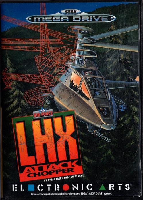 Sega Mega Drive LHX Attack Chopper (In doos), Spelcomputers en Games, Games | Sega, Zo goed als nieuw, Verzenden
