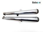 Uitlaatdemperset Origineel Kawasaki ZR 750 Zephyr 1991-1997, Motoren, Onderdelen | Kawasaki, Verzenden, Gebruikt