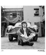 Gered Mankowitz - Mick Jagger with his Aston Martin DB6,