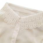 Los blouse kraagje VINTAGE - off white - losseblousekraagjes, Kleding | Dames, Blouses en Tunieken, Nieuw, Maat 38/40 (M), Wit