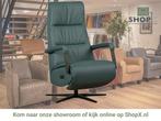Leren elektrisch relaxfauteuil Core - Toledo Whale, Huis en Inrichting, Fauteuils, Bohemian, Industrieel, Modern, Scandinavisch