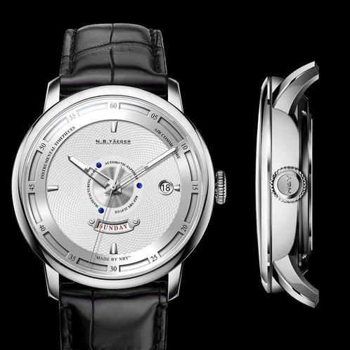 N.B. Yäeger - Zonder Minimumprijs - Spezial Edition - Air, Sieraden, Tassen en Uiterlijk, Horloges | Heren