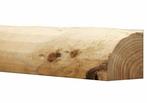 Douglas kwartronde palen geschild | Kopmaat 7/9 cm, Lengt..., Doe-het-zelf en Verbouw, Hout en Planken, Verzenden, Nieuw