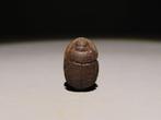 Oud-Egyptisch Faience Scarabee. Late Periode, 664 - 332