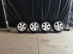 Audi A4/A6 velgen met nette zomerbanden, Ophalen, Gebruikt, Banden en Velgen, 17 inch