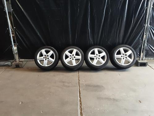 Audi A4/A6 velgen met nette zomerbanden, Auto-onderdelen, Banden en Velgen, 17 inch, Zomerbanden, 235 mm, Personenwagen, Gebruikt