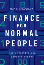 9780190057121 Finance for Normal People Meir Statman, Verzenden, Nieuw, Meir Statman