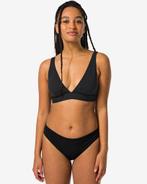 HEMA Dames bikinibroekje middelhoge taille zwart, Verzenden, Nieuw