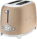 Smeg TSF01CHMEU broodrooster mat champagne, Witgoed en Apparatuur, Broodroosters, Verzenden, Nieuw