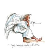 Kunstdruk Sabine Gerke - Engel Nr. 14 24x30cm, Verzenden, Nieuw