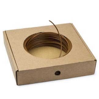 VD draad | Fasedraad | 100 meter (Bruin, 2.5 mm²), Doe-het-zelf en Verbouw, Elektra en Kabels, Nieuw, Verzenden