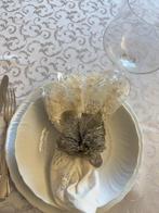 Luxueuze Venetiaanse San Leucio licht parelgrijs ramages, Antiek en Kunst