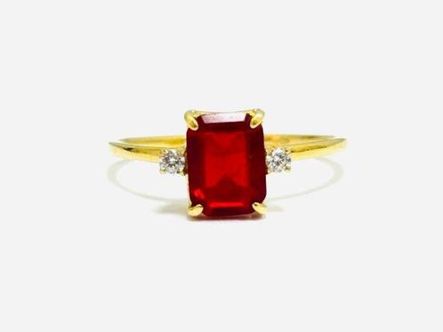 Ring - 18 karaat Geel goud - 1.90ct. tw. Toermalijn -, Sieraden, Tassen en Uiterlijk, Ringen