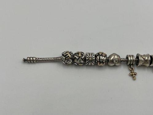 Zonder Minimumprijs - Pandora - Bedelarmband - 14 karaat, Sieraden, Tassen en Uiterlijk, Antieke sieraden