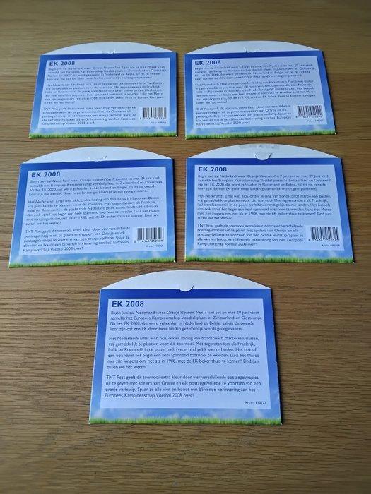 Nederland - Complete set voetbal vellen EK 2008., Postzegels en Munten, Postzegels | Nederland