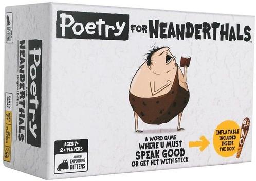 Poetry for Neanderthals - Partyspel | Exploding Kittens -, Hobby en Vrije tijd, Gezelschapsspellen | Bordspellen, Nieuw, Verzenden