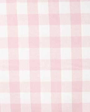 Flanel Katoen Ruit Roze/Wit, Hobby en Vrije tijd, Stoffen en Lappen, Wit, Nieuw